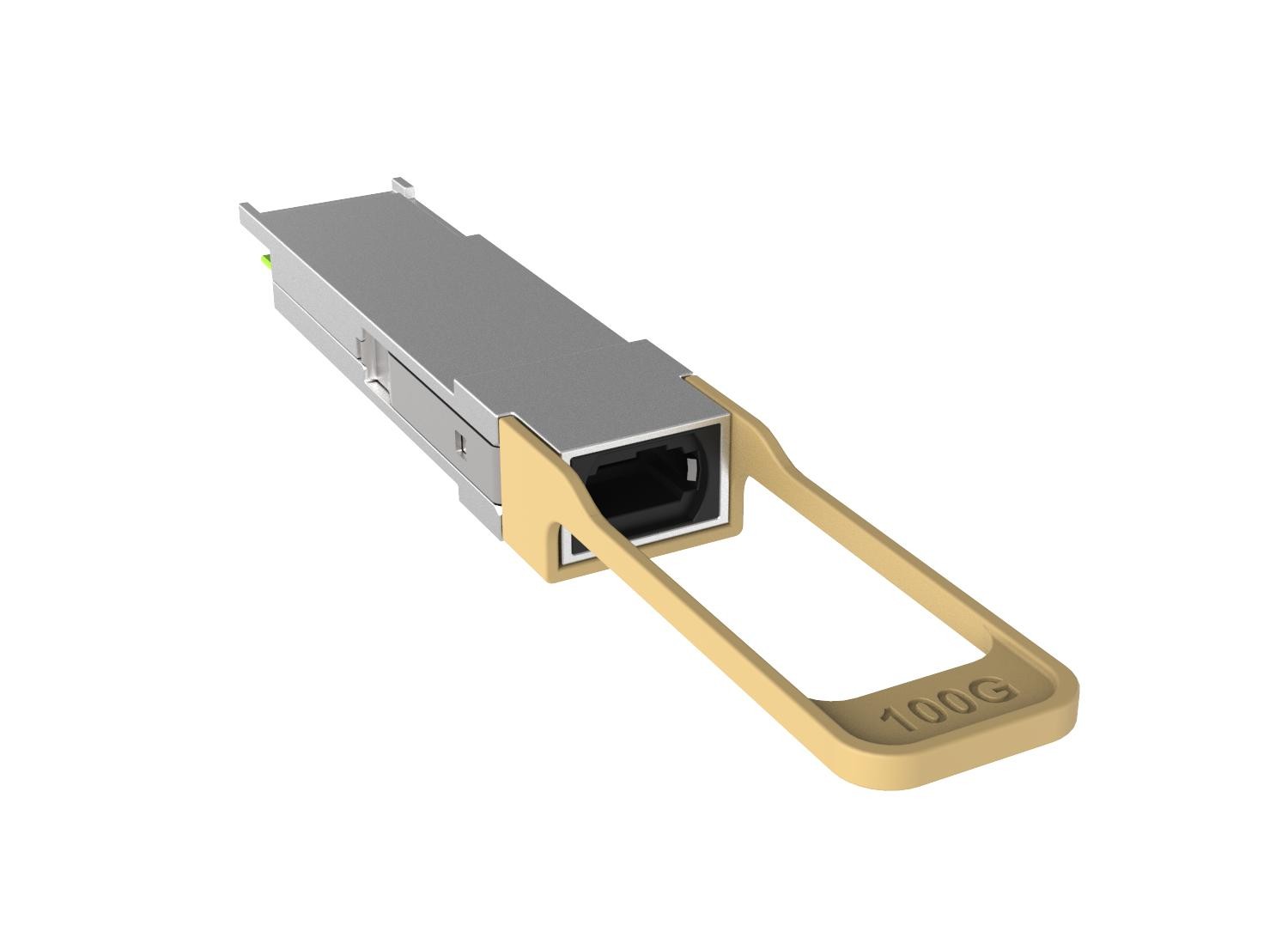 PlusOptic Juniper Compatible 100G, QSFP28, 850NM, 100M Transceiver, Mtp/Mpo Connector For MMF With Dom