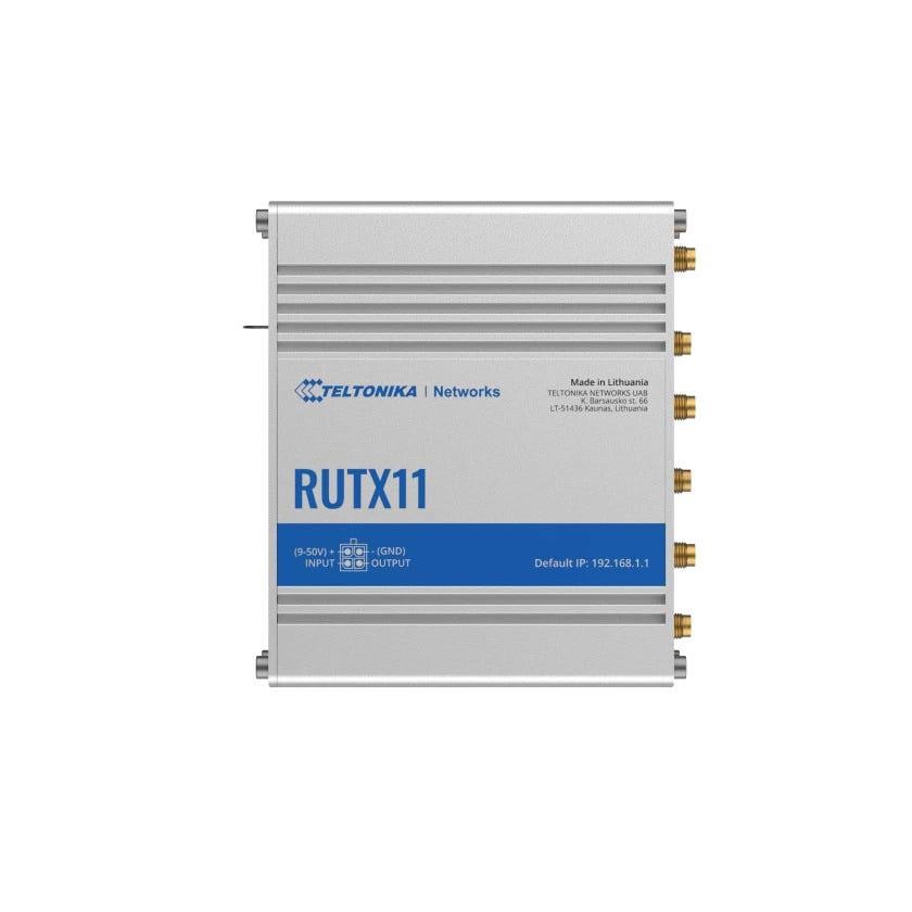 Teltonika | Rutx11 | Dual Sim 4G Lte-A Professional Industrial Cat6 Cellular IoT Router