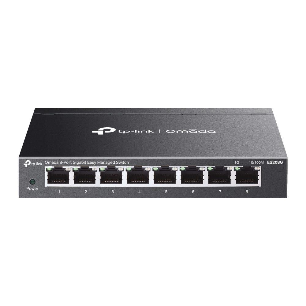 TP-Link | Es208g | Omada 8 Port Gigabit Easy Managed Switch
