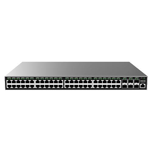 GrandStream | GWN7806P | Enterprise Layer 2+ Managed PoE Network Switch, 48 X GigE, 6 X SFP+