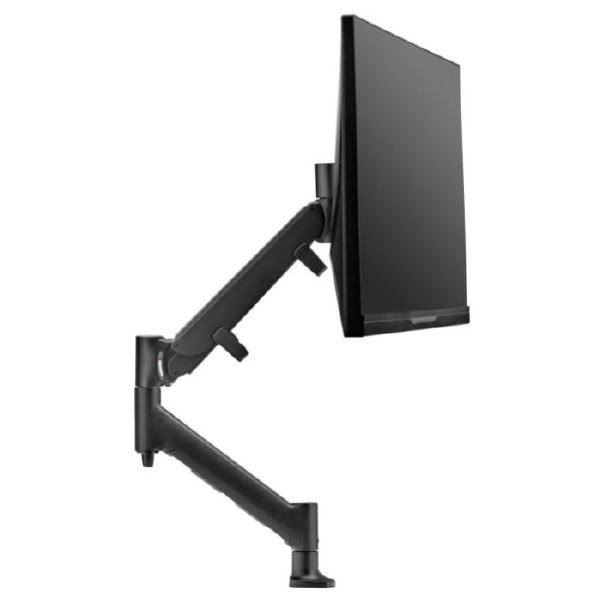 Atdec Mounting Arm for Monitor, All-in-One Computer, Display Screen, Curved Screen Display, Flat Panel Display - Black - Landscape/Portrait