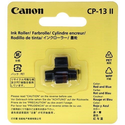 Canon CP13II Original Ink Roller - Single Pack - Red, Blue - 1 Pack