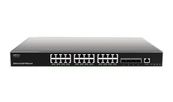 Grandstream Enterprise Layer 3 Managed Network Switch 24 X GigE 4 X SFP