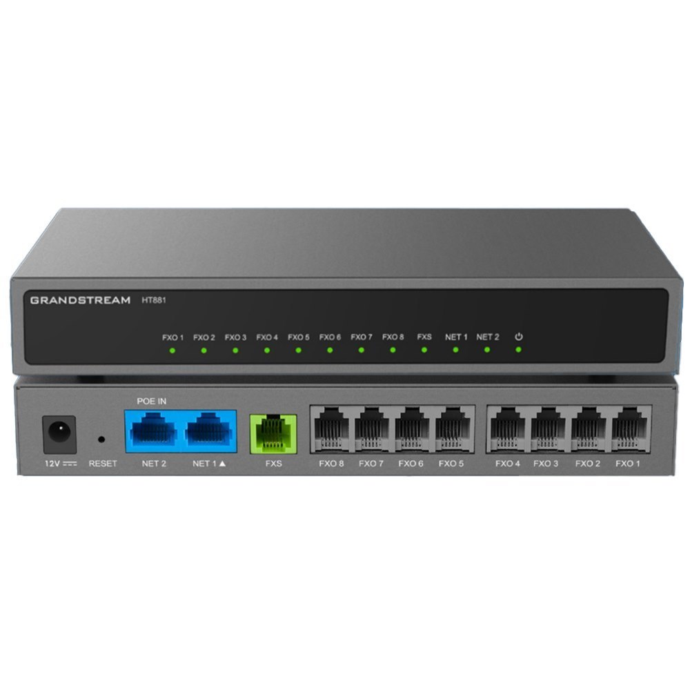 Grandstream 8 Fxo 1FXS 2 Gige Poe Nat Router