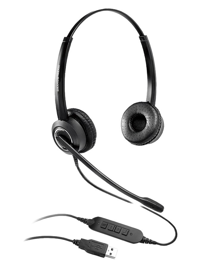 Grandstream Mid Range Usb Headset With Noise Cancelling
