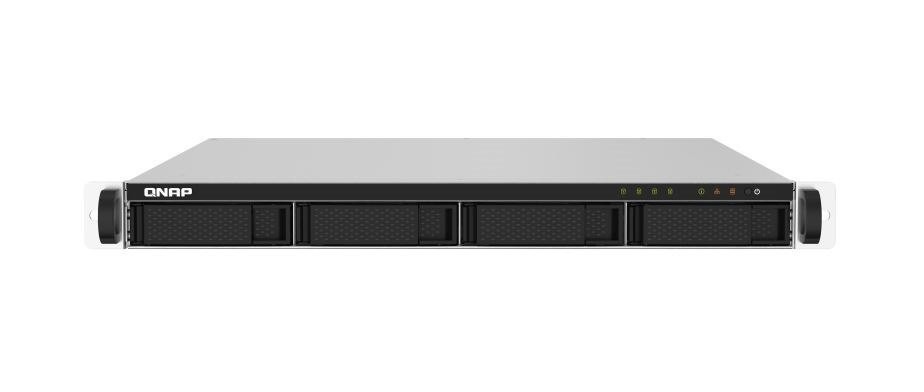 Qnap Ts-432Pxu-2G 4-Bay 1U Rackmount Nas Cortex-A57 Quad-Core 1.7GHz Cpu, 2GB DDR4 Udimm RAM(max 16GB), Sata 6Gb/s,2x 2.5Gbe, 2x10GbE SFP+,3y WTY (No Rail Incl)