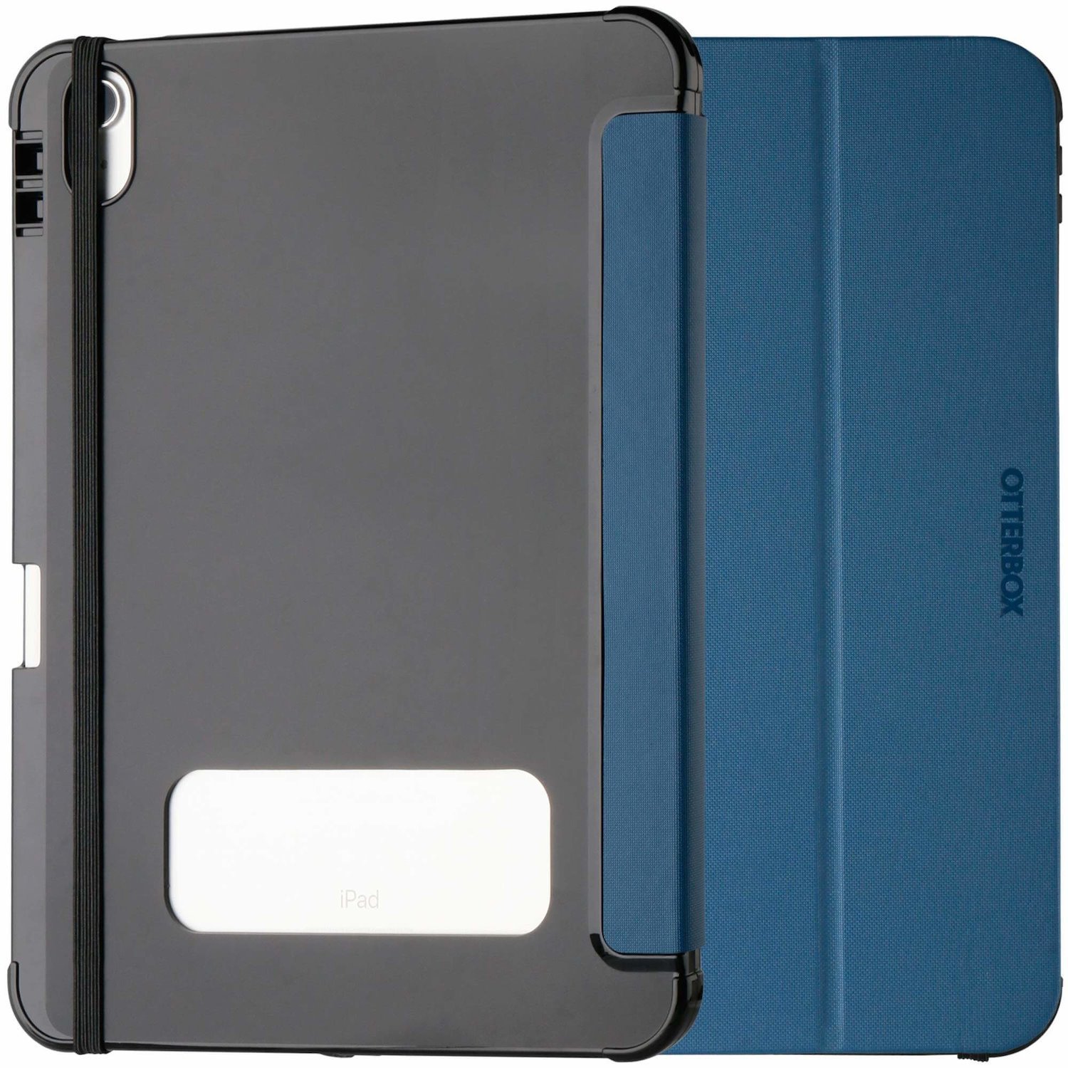 OtterBox React Folio Apple iPad (10.9') (10TH Gen) Case Blue ProPack - (77-92192), Drop+ Military Standard, Pencil Holder, Multi-Position Stand