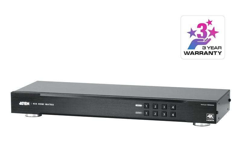 Aten 4X4 4K Hdmi Matrix 2YR