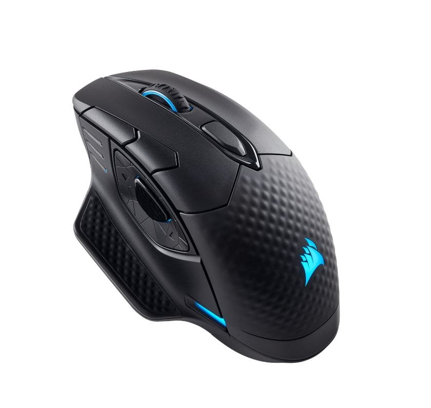 Corsair Dark Core RGB Pro Gaming Mouse, 18000 Dpi, 2000Hz Ultra Polling Zero Latency.