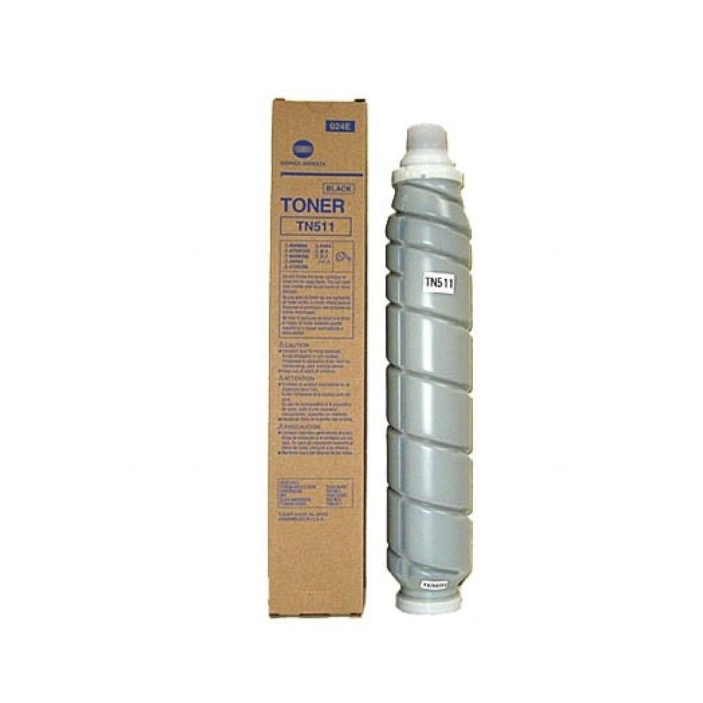 Konica Minolta TN-511K Original Laser Toner Cartridge - Black - 1 Pack