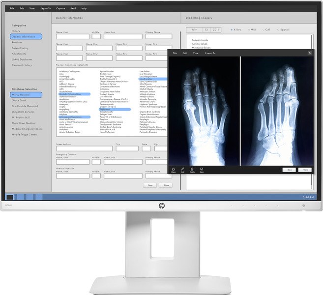 HP HC240 Healthcare Edition Display