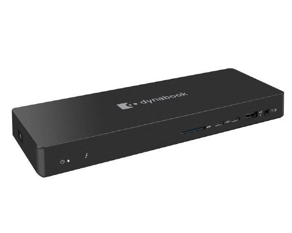 Toshiba T/Bolt 4 Docking Station, Usb-C(2), Usb 3.0 (4), DP (2), Hdmi(2), Lan, 3YR