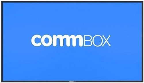 Commbox (Cbdi0175) 75" Intelligent 4K Uhd Display,24/7 Hdmi,Vga, And 8.1, Wall Bracket,5Yr