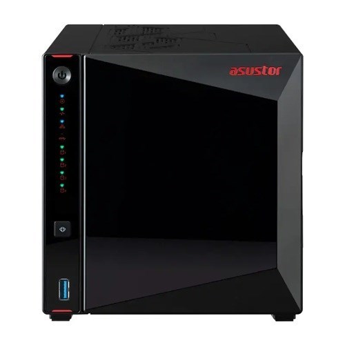 Asustor 4-Bay Nas(No Disk), Celeron N5105 2.0GHz, 4GB, M.2(4), 2.5G(2), Usb(3), TWR, 3YR