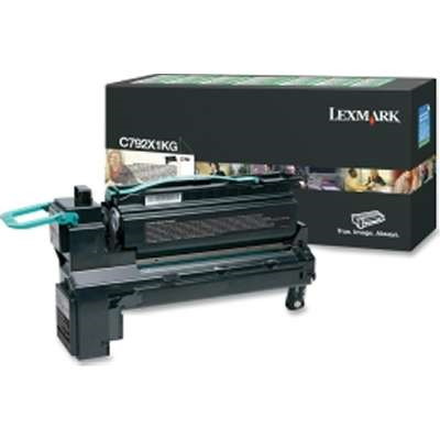 Lexmark C792X1KG Black (Prebate) Toner Yield 20,000 Pages For C792 Box Is Damaged