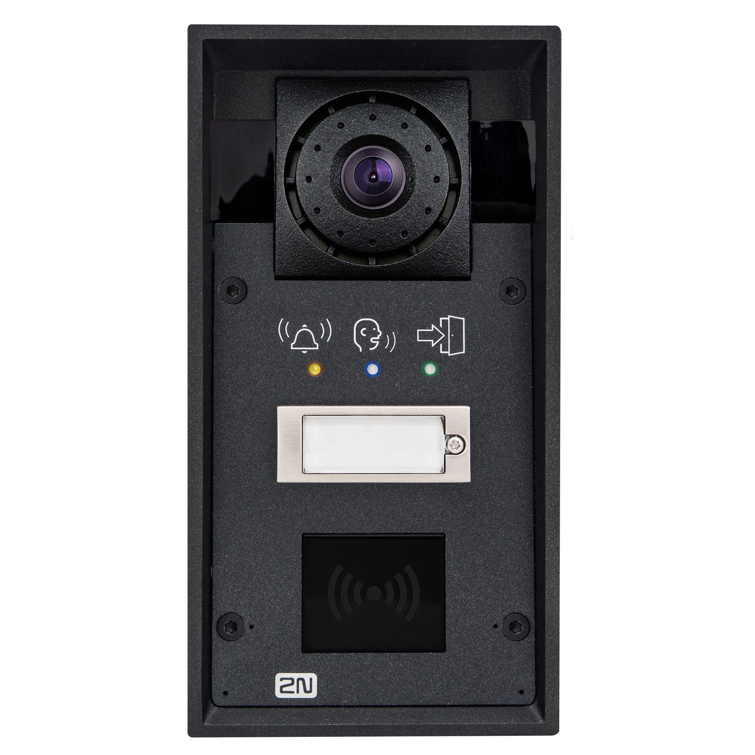 2N Ip Force - 1 Button HD Camera, Pictograms 10W Speaker - Card Reader Ready