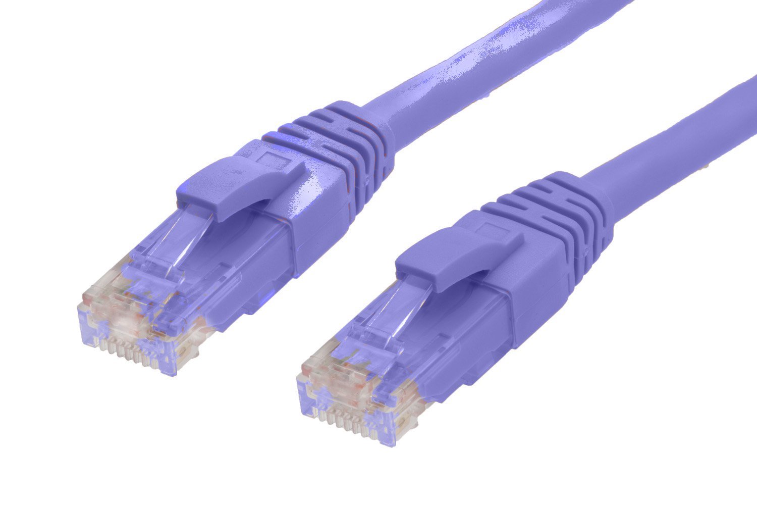 4Cabling 1M RJ45 Cat6 Ethernet Cable. Purple