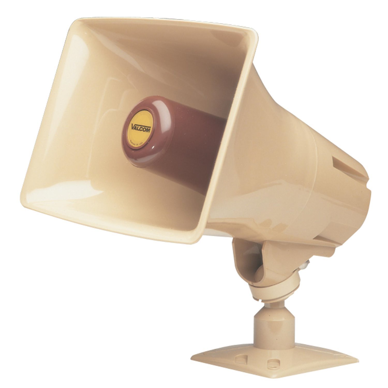Valcom Talkback Horn, High-Efficiency, Beige