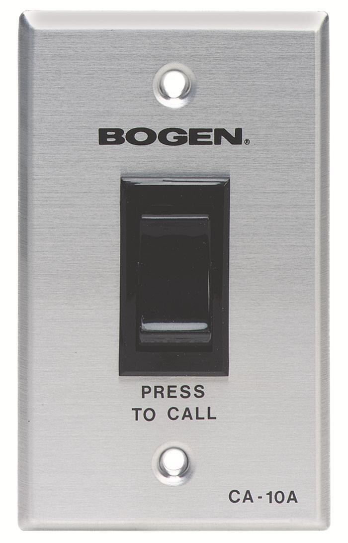 Bogen Call Switch With SCR Circuit