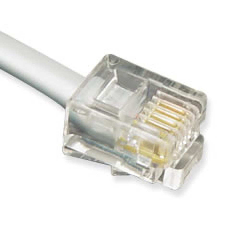 CableSys GCLB466014 14' Flat Line Cord 6P4C SV