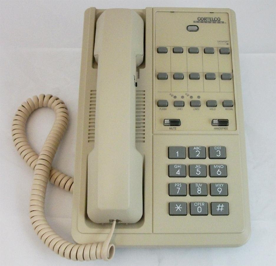 Cortelco 219544-Voe-27S Patriot 2-Line Ash