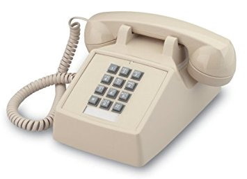 Cortelco 250044-Vba-27F Desk W/ Flash/Message Ash