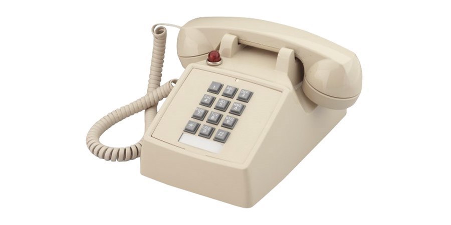 Cortelco 250044-Vba-27M Desk W/ Message - Ash