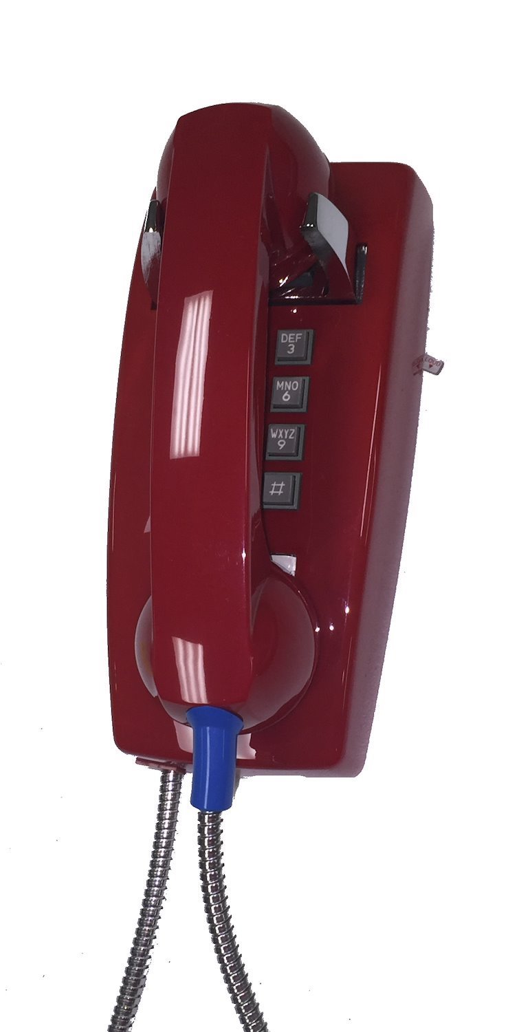 Cortelco 255447Ahc20m Wall Phone w/Metal Cradle