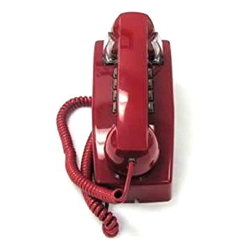 Cortelco 255447-Vba-20Md Wall ValueLine Red