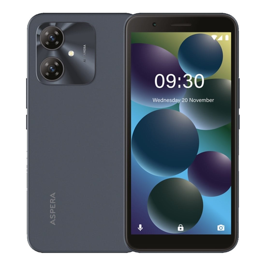 Aspera Chat 4G 64GB - Dark Grey (P02243301) *Au Stock*, 6', 2GB/64GB, 8MP/5MP, Dual Sim, 3000mAh, 1 Year Warranty