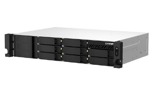Qnap 8-Bay Nas (No Disk) Amd QC 2.2GHz, 4GB, 2.5GbE (2), PCIe, 2U, 3YR WTY