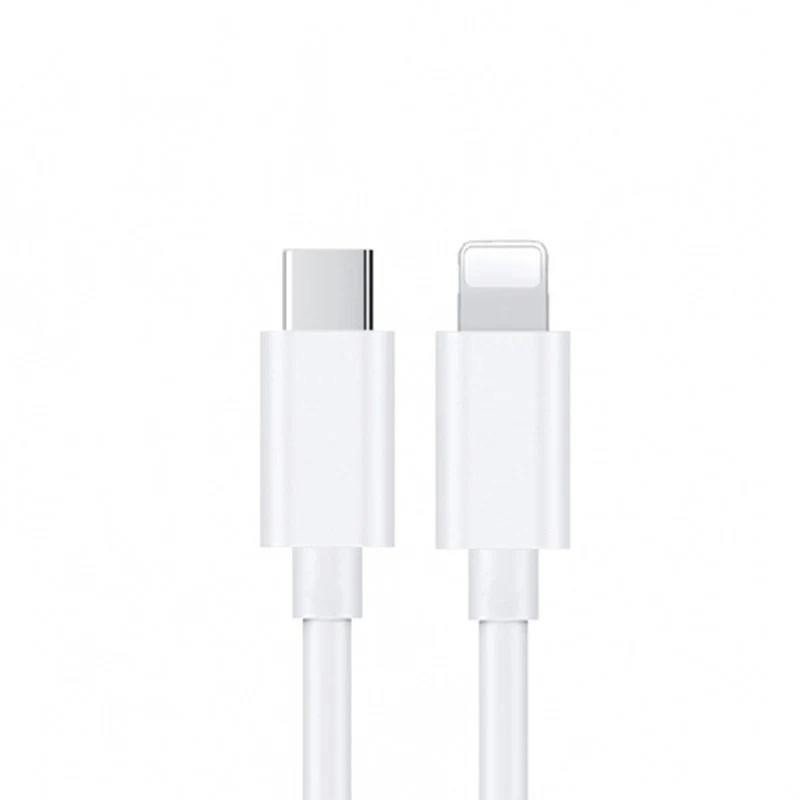 Usp Lightning To Usb-C Fast Charge Mini Cable (1M) White - Support 2.4A,480Mbps Transfer, Universal Ios Compatibility, 2 Years Warranty