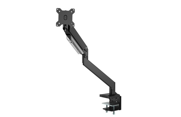 Brateck Single Monitor Heavy-Duty Gas Spring Aluminum Monitor Arm Fit Most 17'-35' Monitor Up To15kg Per Screen (LS)