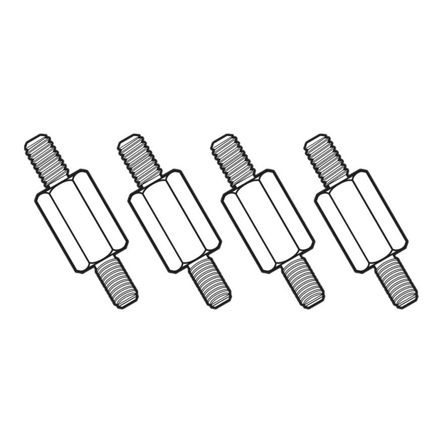 Corsair The Lga1700 Cooler Standoff For Corsair Capellix Coolers For Intel Lga1700 Alder Lake-S Cpu (For Elite Capellix And Pro XT)(LS)