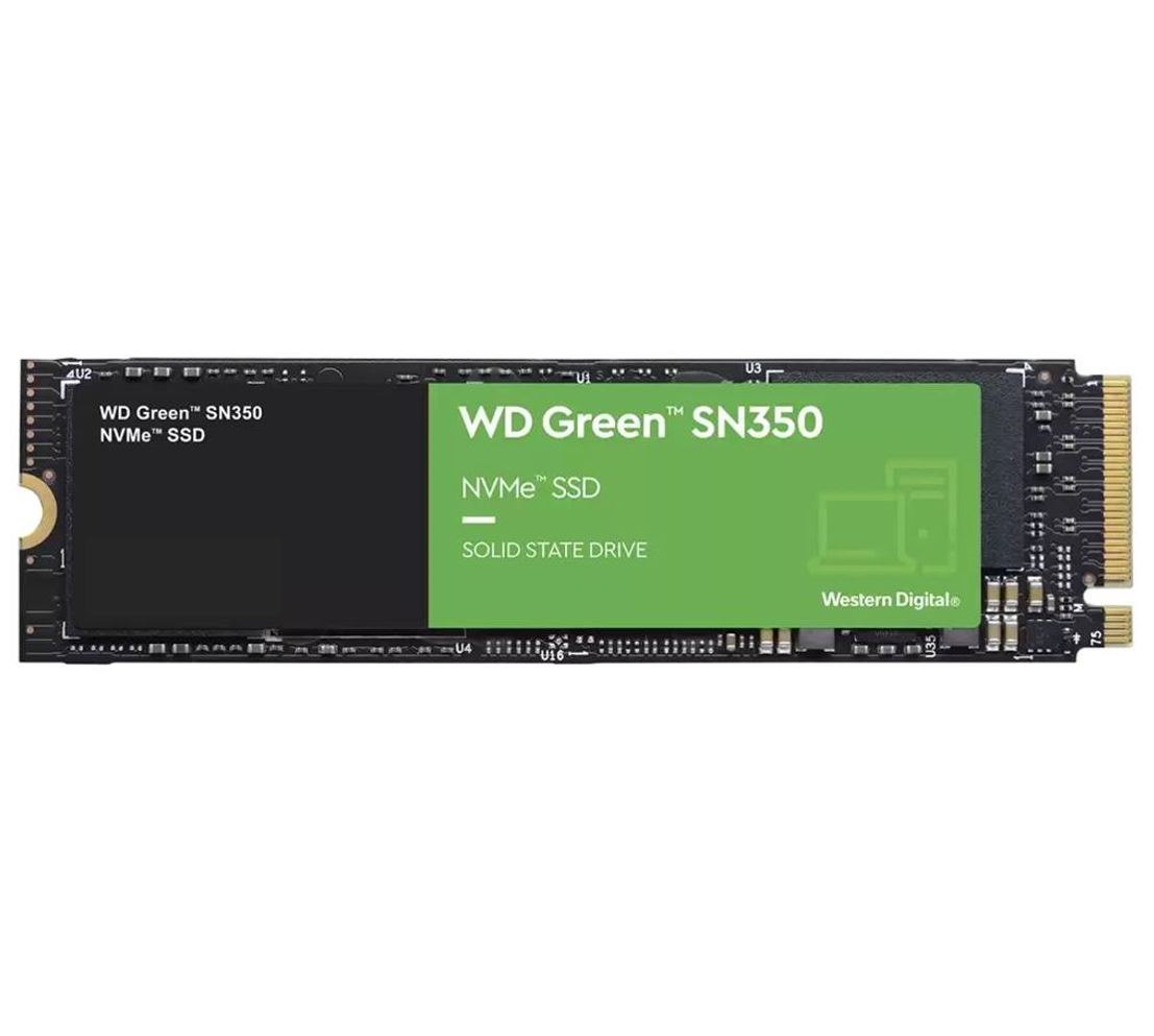 SanDisk Western Digital WD Green SN350 2TB M.2 NVMe SSD 3200MB/s 3000MB/s R/W 340K/380K Iops1m HRS MTTF 3YRS WTY (LS)