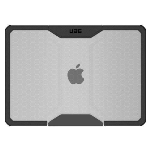 Uag Plyo Apple MacBook Air (13') (M5/M4/M3/M2) Case - Ice/Black (134007114340), Tactile Grip Frame. Drop+ Military Standard, 1 Year Warranty