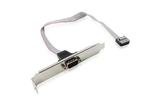 Leader Computer Server - Generic DB9 Serial Header Cable With Bracket - 30CM Cable Length