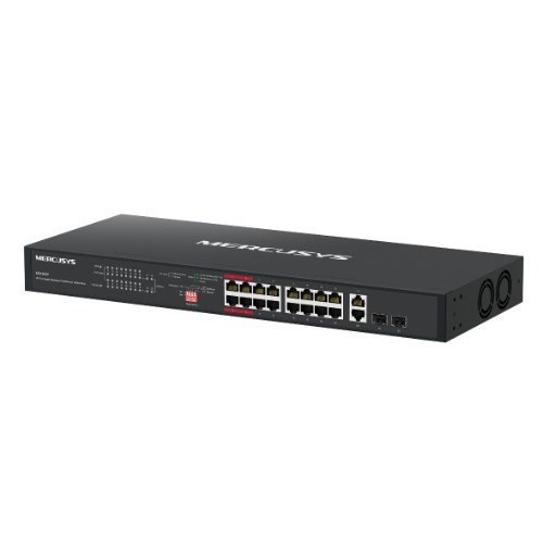 TP-Link Mercusys MS120GP 20-Port Gigabit Rackmount Switch With 16-Port PoE+