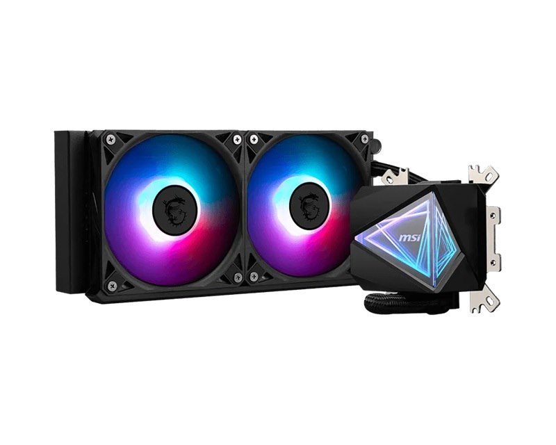 Msi Mag Coreliquid I240 BlackLiquid Cpu Cooler, Lga 1150/1151/1155/1156/1200/1700+ Next Gen Am5/Am4 3Y Warranty