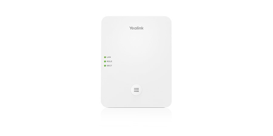Yealink W80-BDL Bundle Dect Ip Multi-Cell System, 2X W80B & 1X W80-DM, The System Supports Up To 100 Handsets And 100 Simultaneous Calls