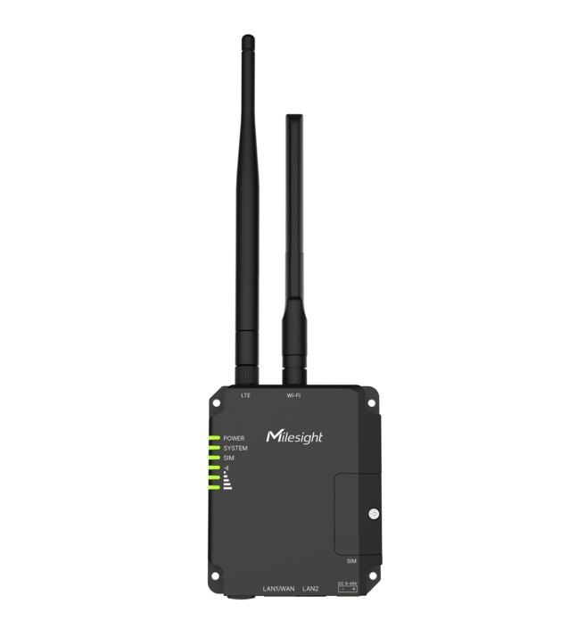 Milesight 4G Router, 2x PoE Ports