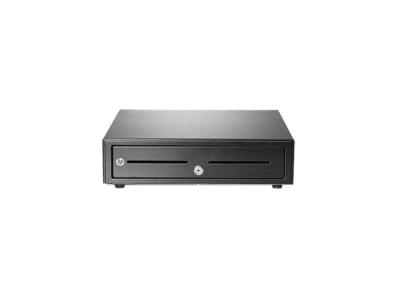 HP Standard Duty Cash Drawer - Electronic Cash Drawer - Black - For EliteOne 800 G1, ElitePOS G1 Retail System, Engage One, RP9 G1 Retail System