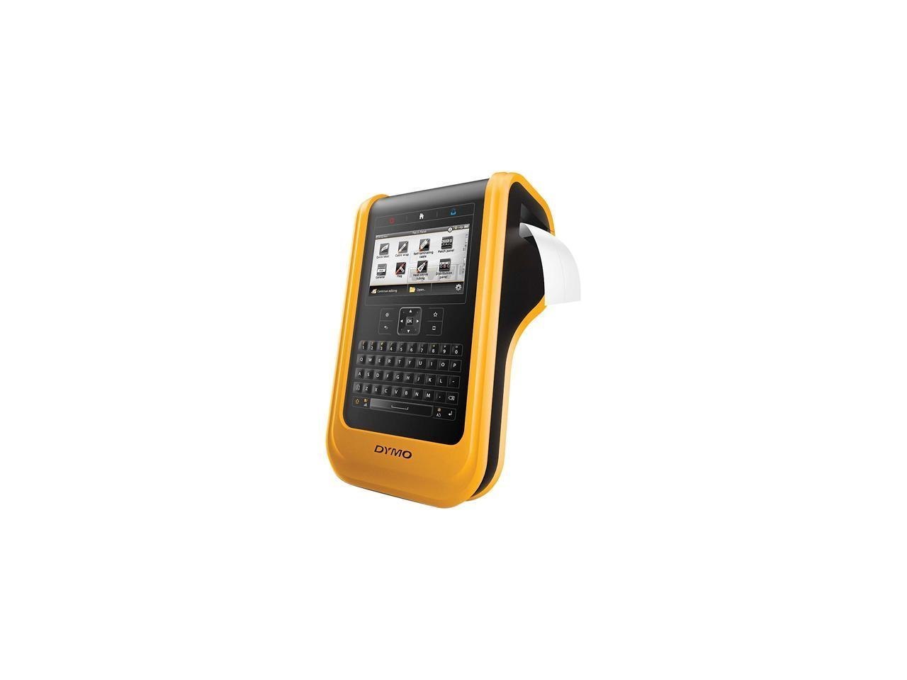 Dymo XTL 500 Label Maker Kit, Qwerty, 2In, Black And Yellow, XTL500 Printer, Car