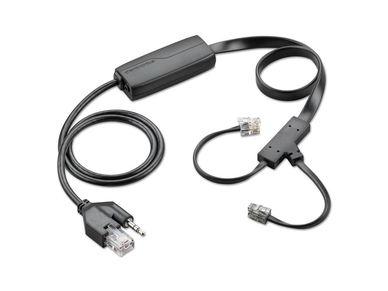 Plantronics Electronic Hook Switch Cable For Remote Desk Phone Call Control