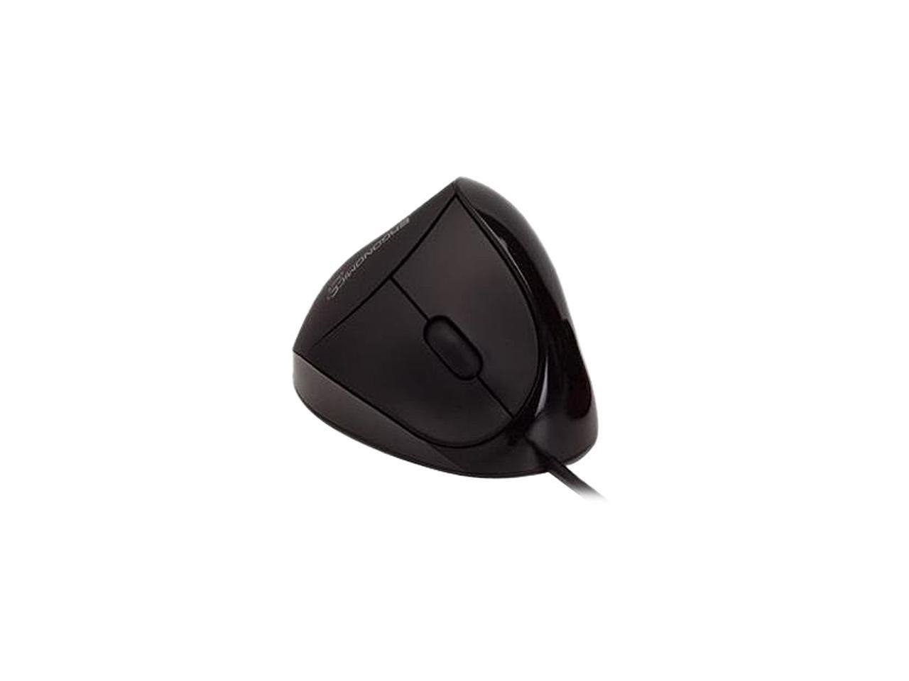 Ergoguys Ergonomic Wired Vertical Mouse Black