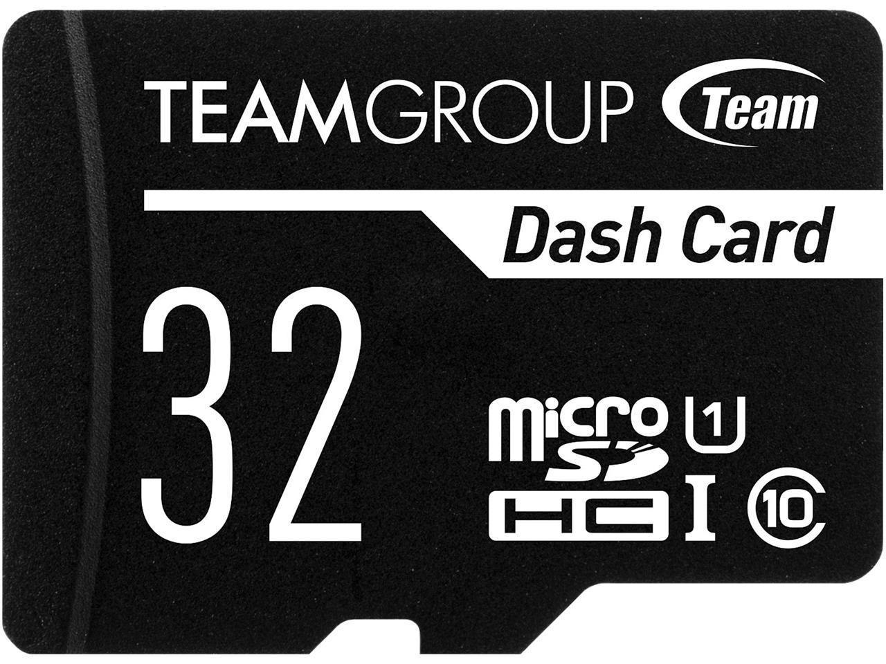 Team Dash Micro SDHC 32GB Uhs-I Retail W/1Adapter