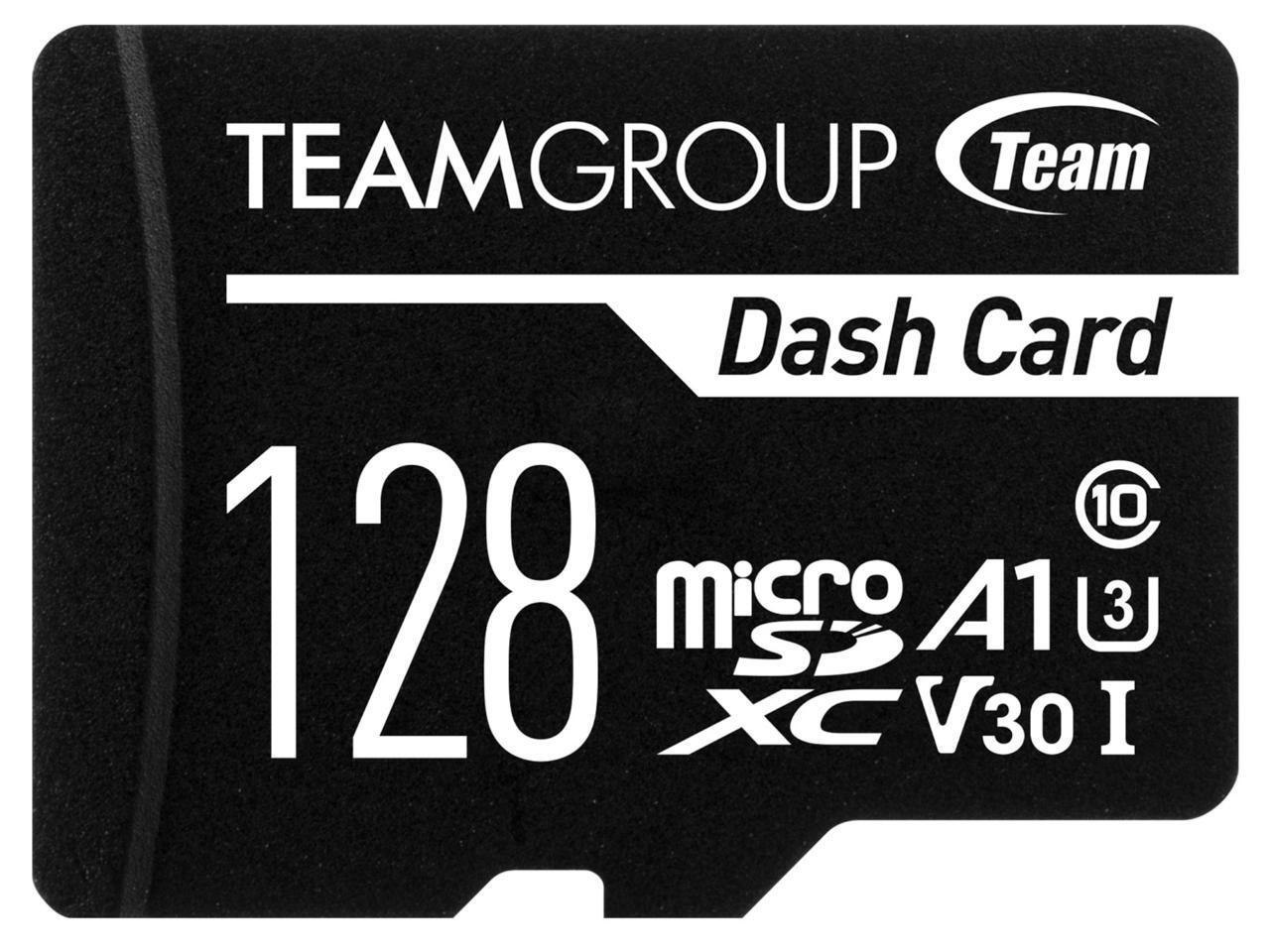 Team Dash Micro SDXC 128GB Uhs-I Retail W/1Adapter