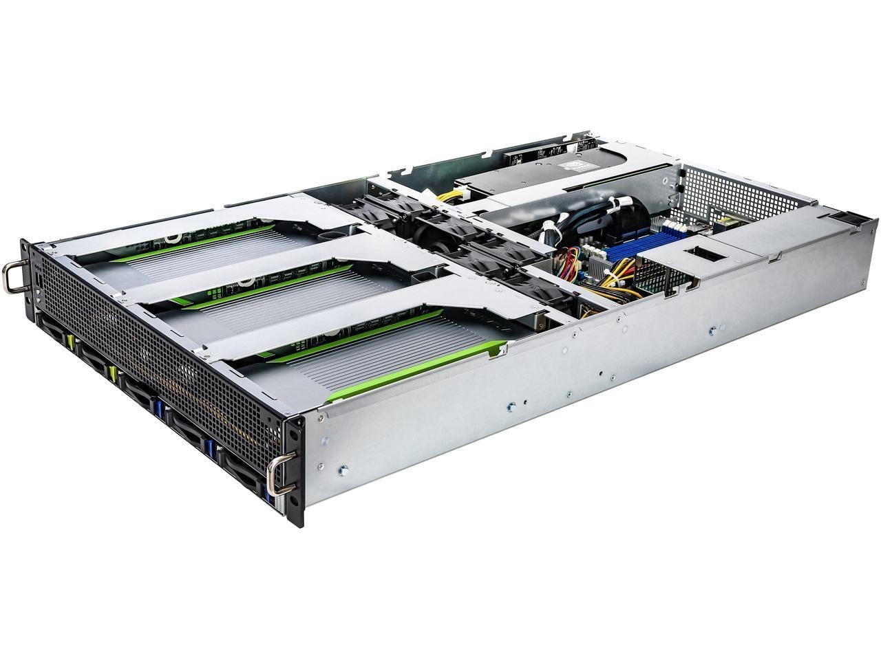 Asrock Rack 2U4g-Rome/2T 2U Rackmount Gpu Barebone Amd SP3 Lga4094 Epyc 7002/700