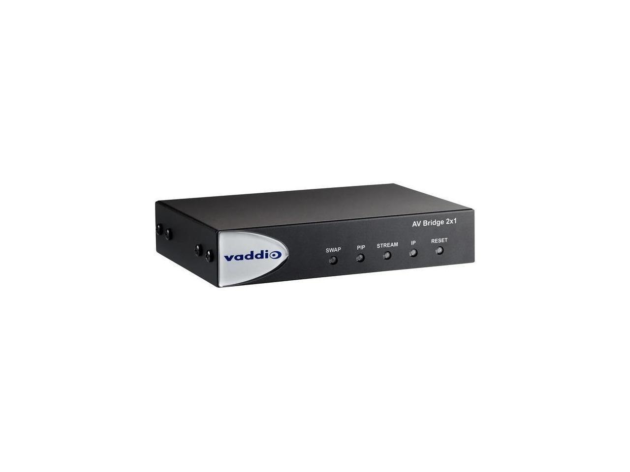 Vaddio Av Bridge 2X1 - Streaming Video/Audio Encoder / Switcher