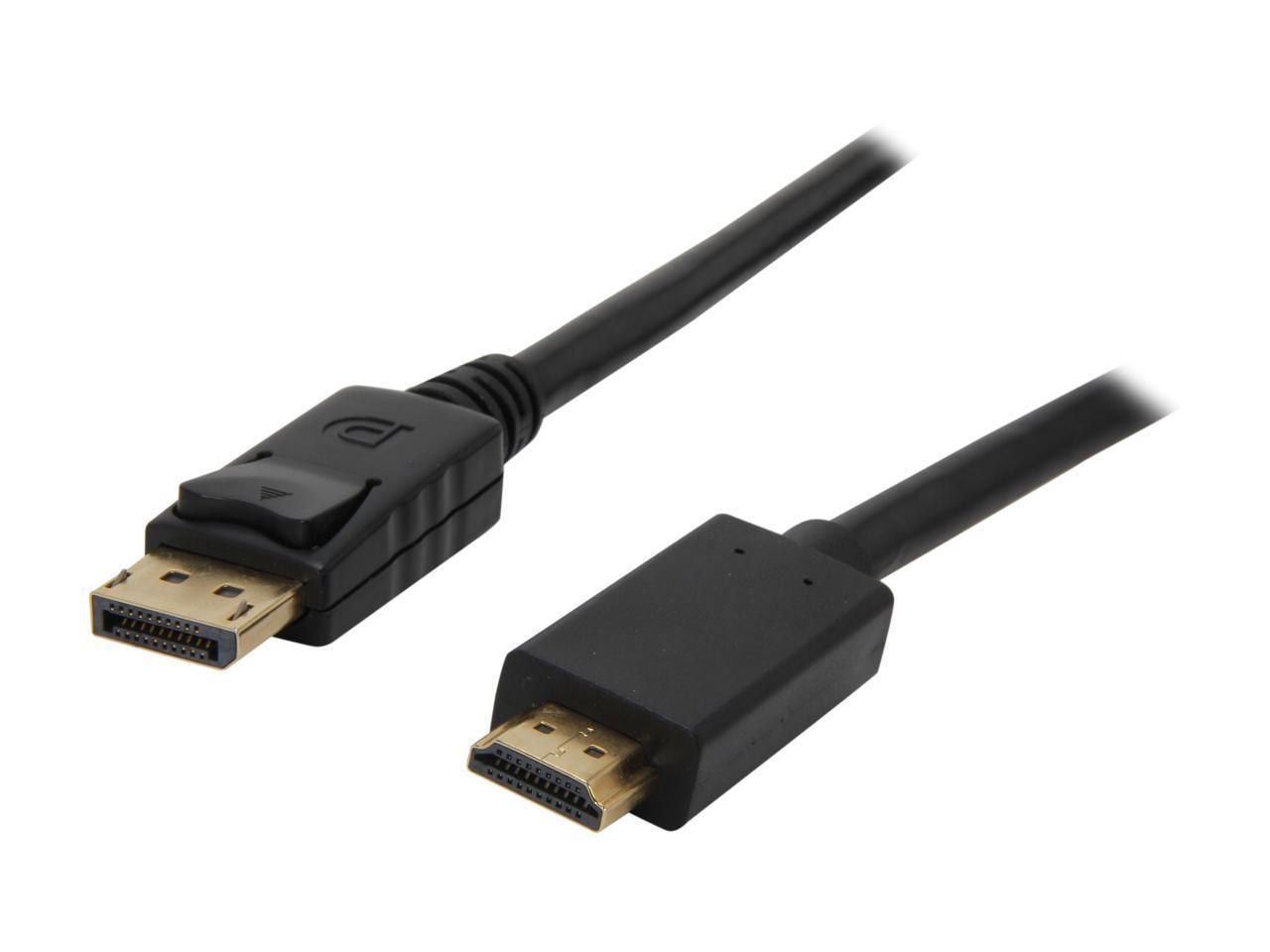 Nippon Labs Dp-Hdmi-6 6 FT. DisplayPort To Hdmi Converter Cable Supporting VR / 3D / 4K